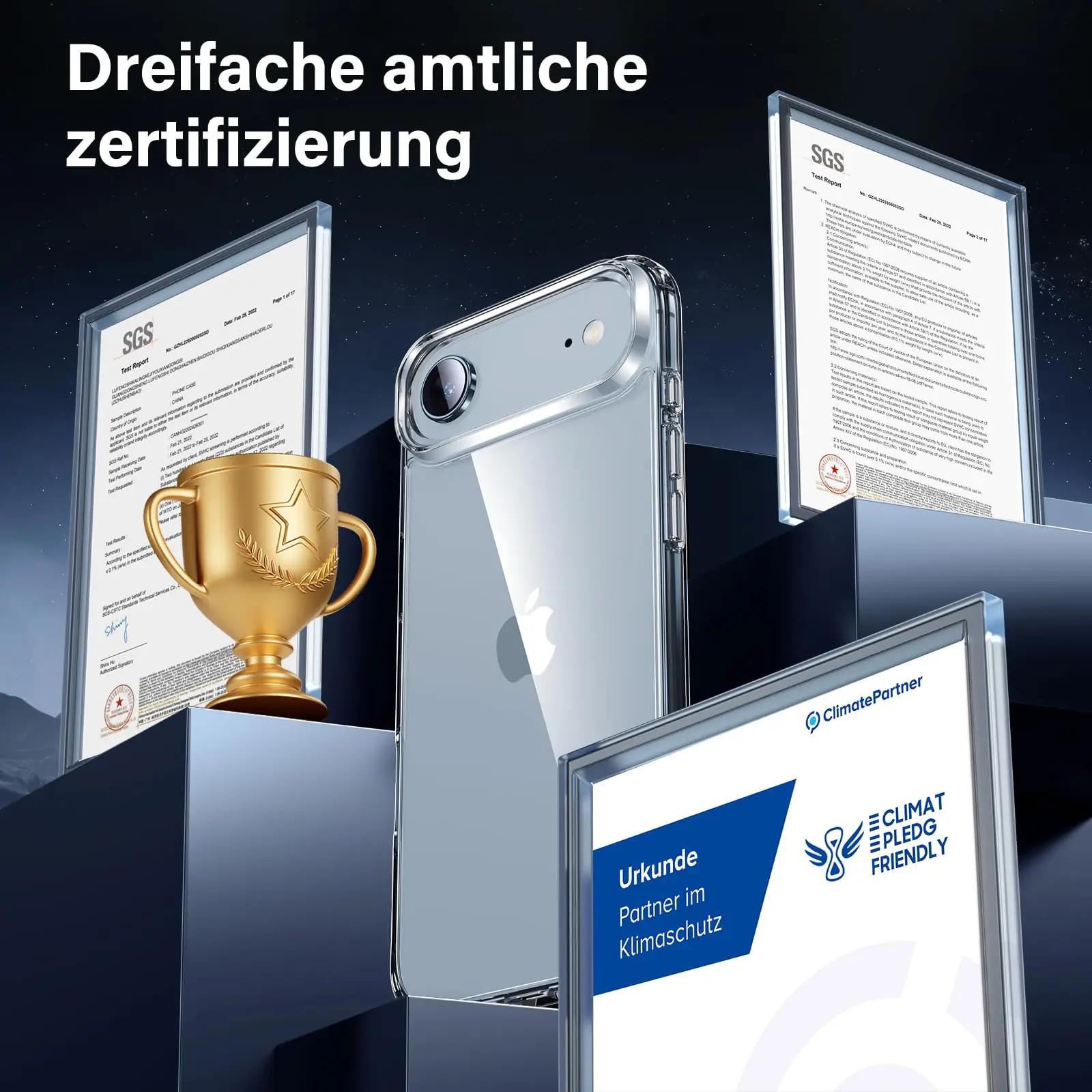 UniqueMe läbipaistev kaitseümbris iPhone Air jaoks – pilt 9