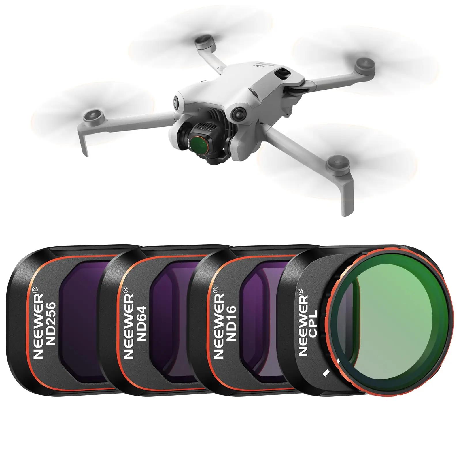 NEEWER optiline filtrikomplekt DJI Mini 4 Pro jaoks —