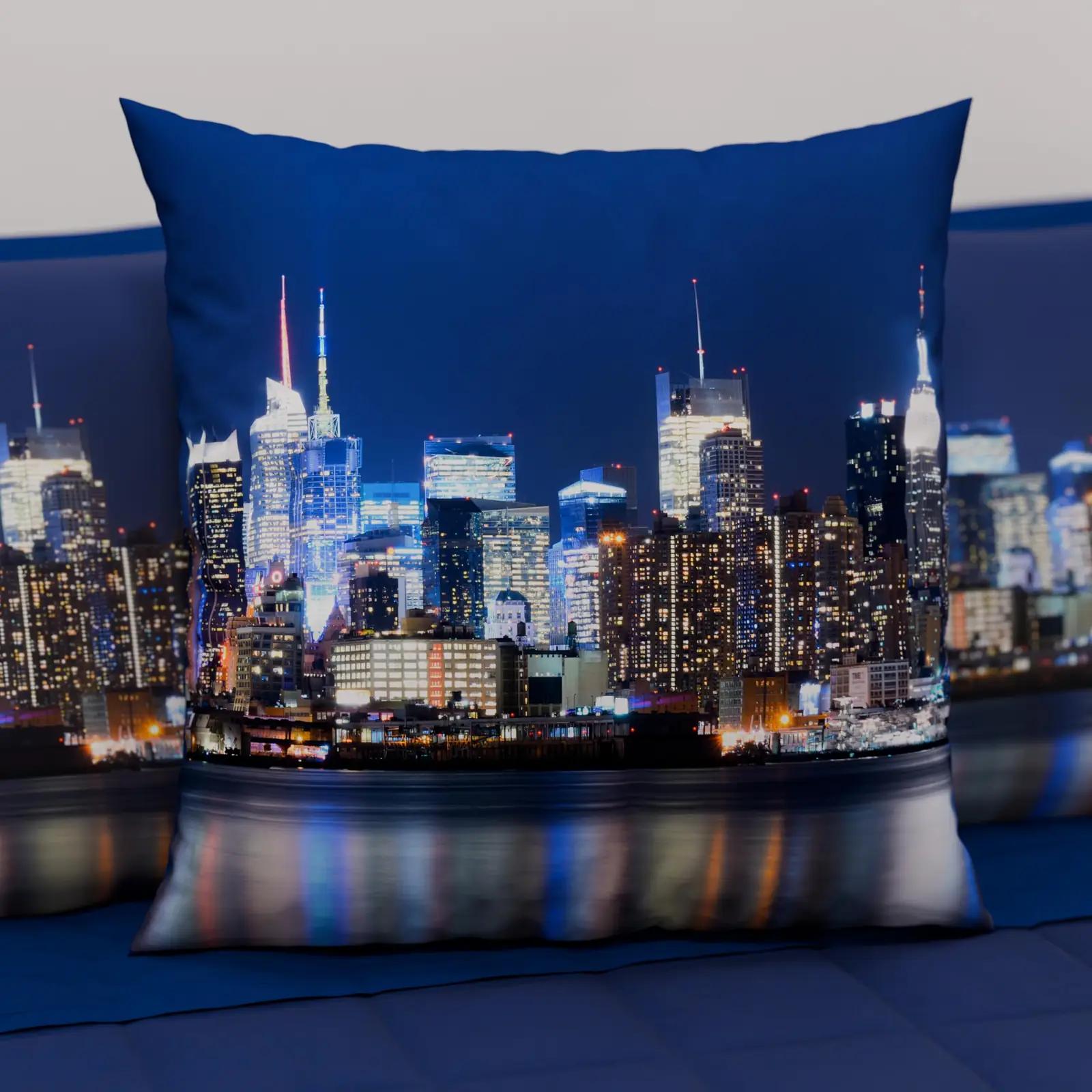 PETTI Artigiani Italiani CFDM-NEW_YORK-X2-50X50 padjakatted – detailne lähivaade