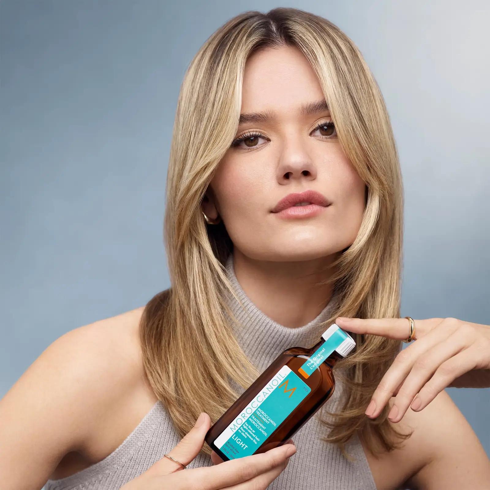 Moroccanoil juukseõli 100 ml – kerge läige ja hooldus – pilt 8