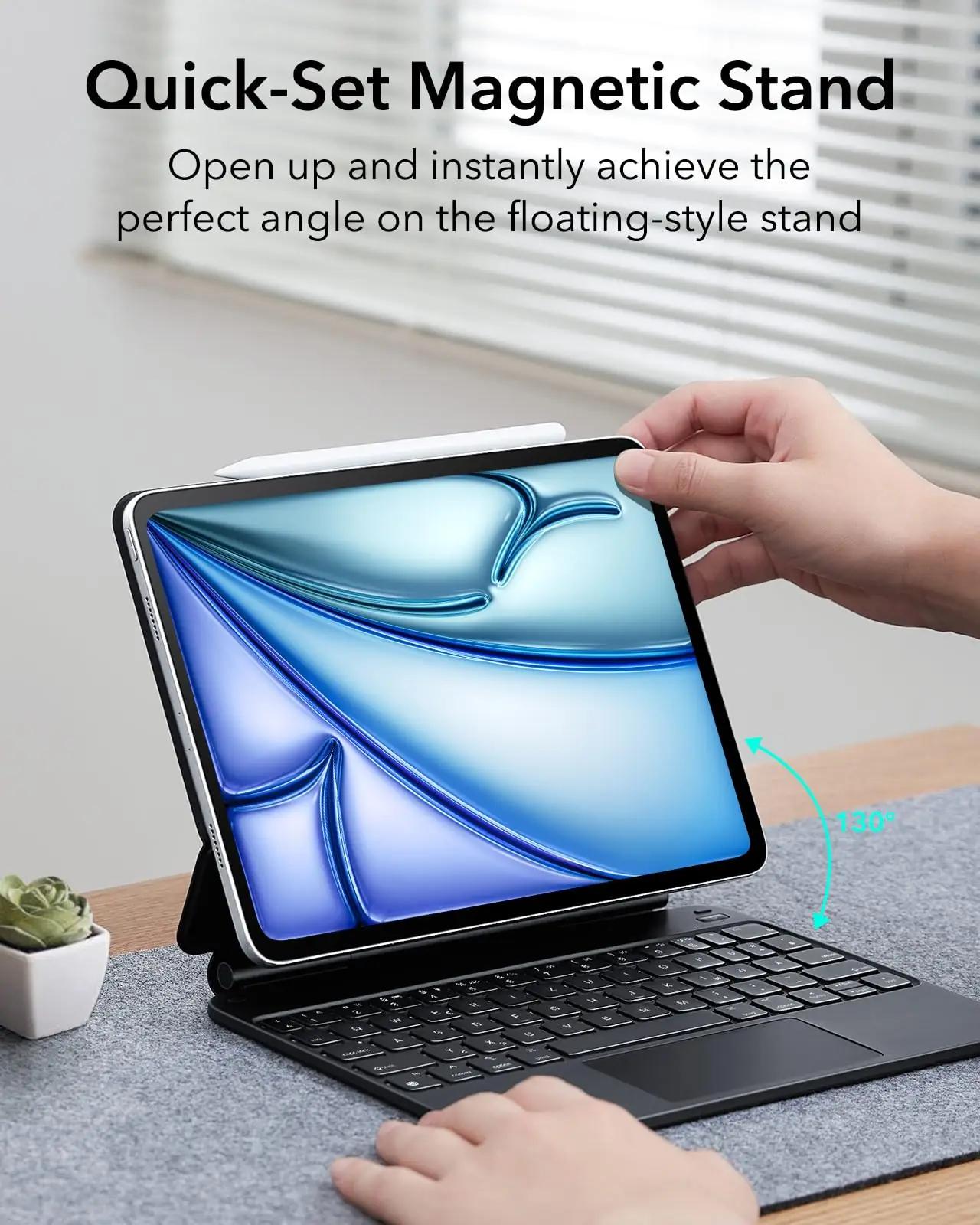 ESR magnetiline klaviatuurikate iPad Air/Pro 11 tolli – kasutusnäide