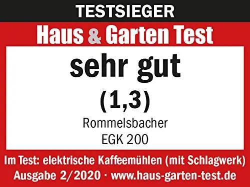 Rommelsbacher roostevaba vürtsi- ja kohviveski EGK 200 — – pilt 8