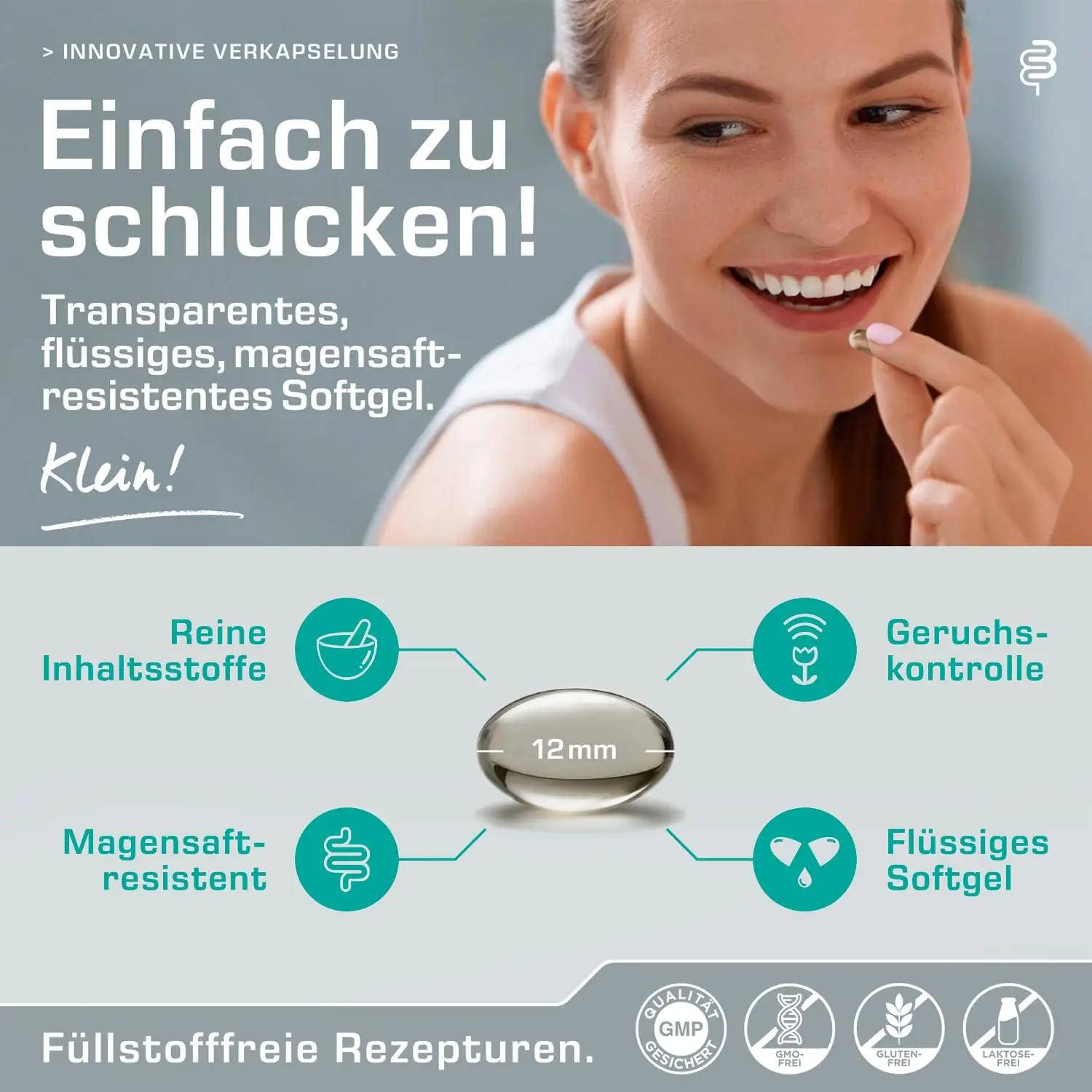 RedoxBox TauBiotic® butüraat 500 mg – toetav pehme kapsel – lisavaade