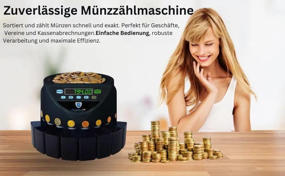 Securina24 mündilugeja SR1200BBB — kiire ja täpne rahaarvestus – pilt 8