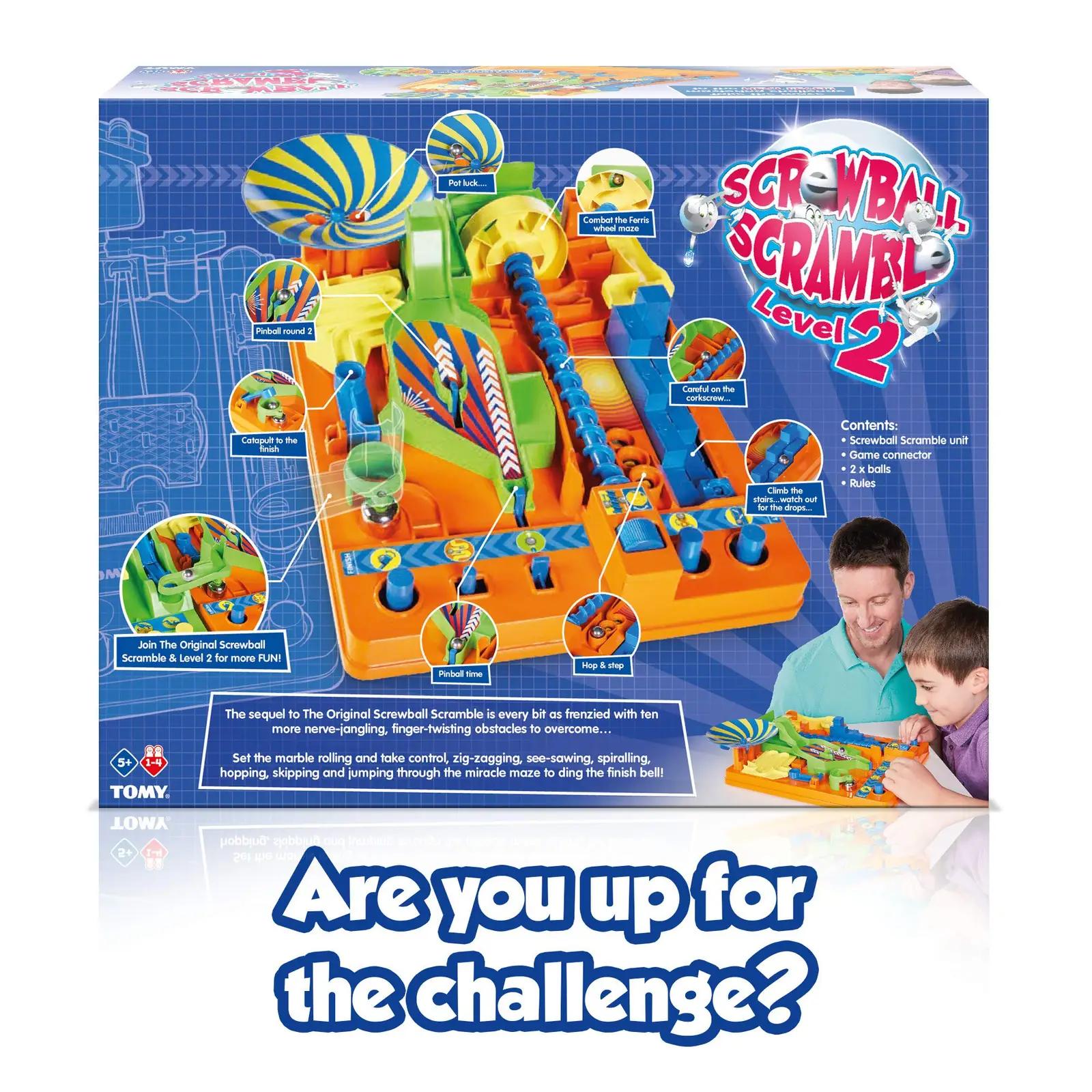 TOMY tegevusmäng Crazy Ball 2 – osavuse ja täpsuse arendaja – pilt 8