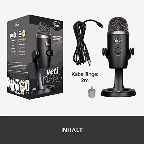 Logitech for Creators Blue Yeti Nano — kompaktne USB-mikrofon – pilt 12