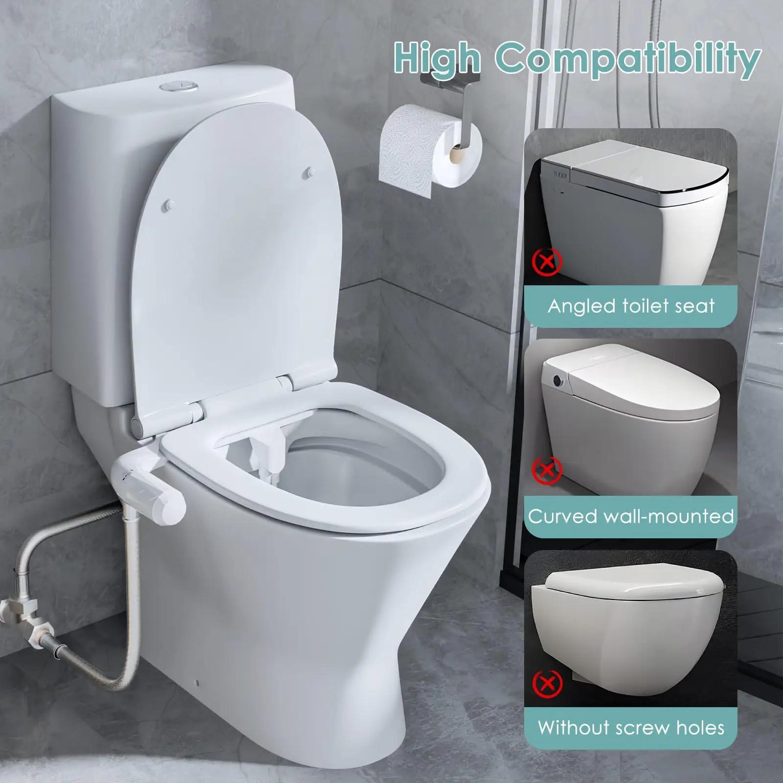 Couleeur veetõhus sanitaarne bidet-kate valge – lisavaade