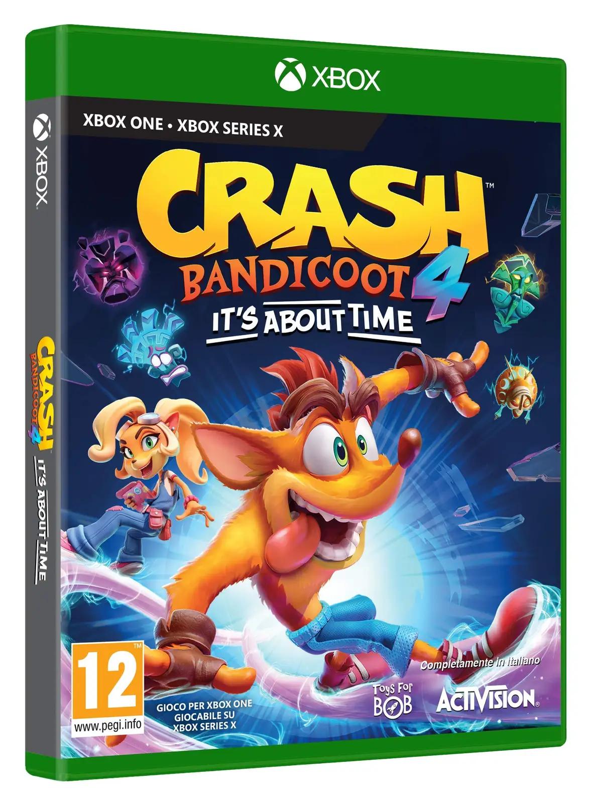 Xbox Crash Bandicoot 4 mäng CD-ROM — klassikaline seiklus