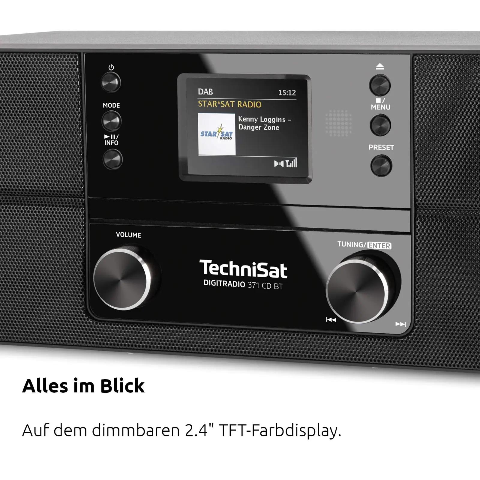 TechniSat kompaktne DAB+ CD-mängija — heli kodukasutuseks – pilt 7