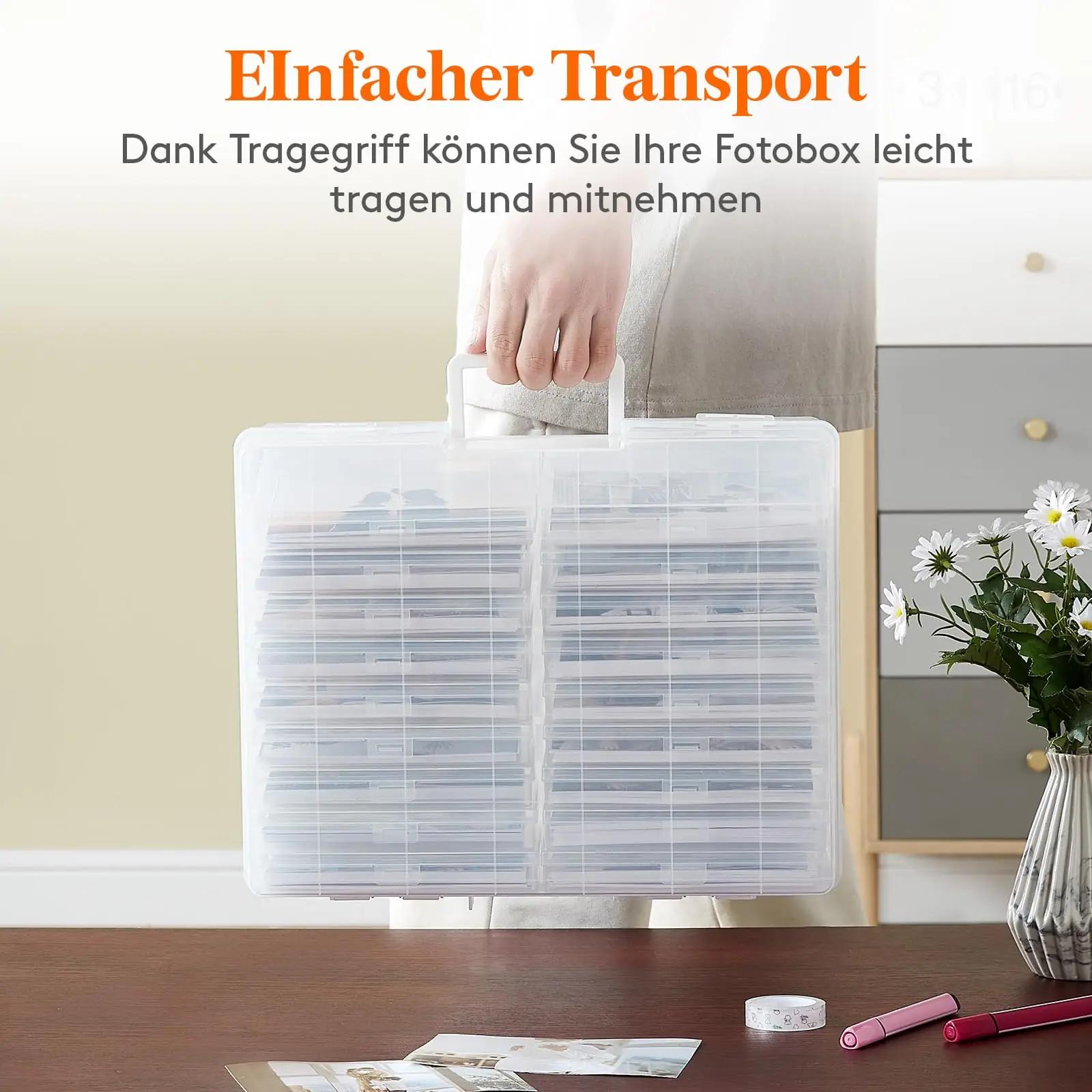 Lifewit läbipaistev fotohoidja plastist — praktiline – pilt 7
