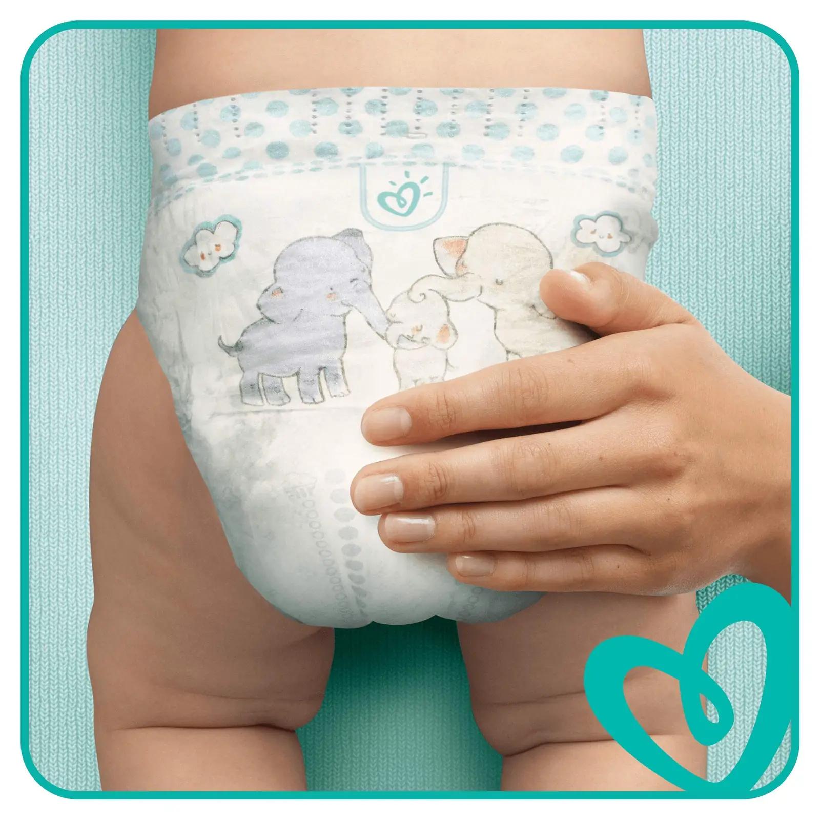 Pampers pehmest puuvillasest Pants mähkmed — mugav ja kuiv – pakend ja tarvikud