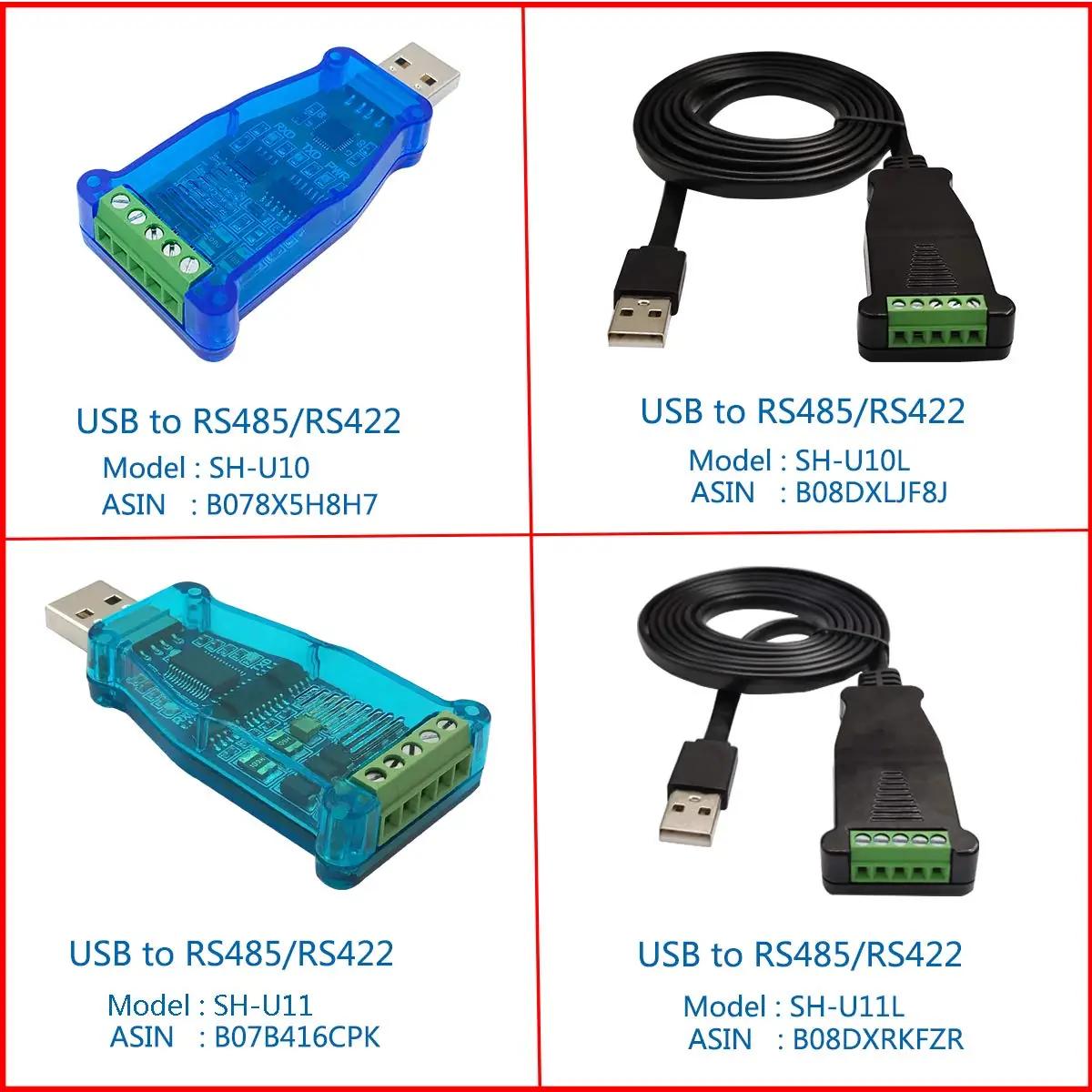 DSD TECH USB–RS485/RS422 kaabel FTDI kiibiga — vastupidav ühendus – kasutusnäide