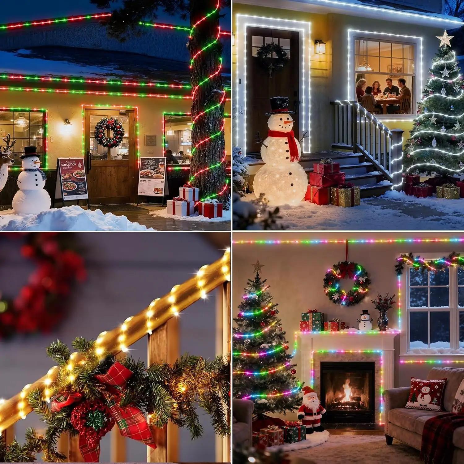 StarryEver LED valgussõlm 20 m — romantiline aiameeleolu – pilt 6