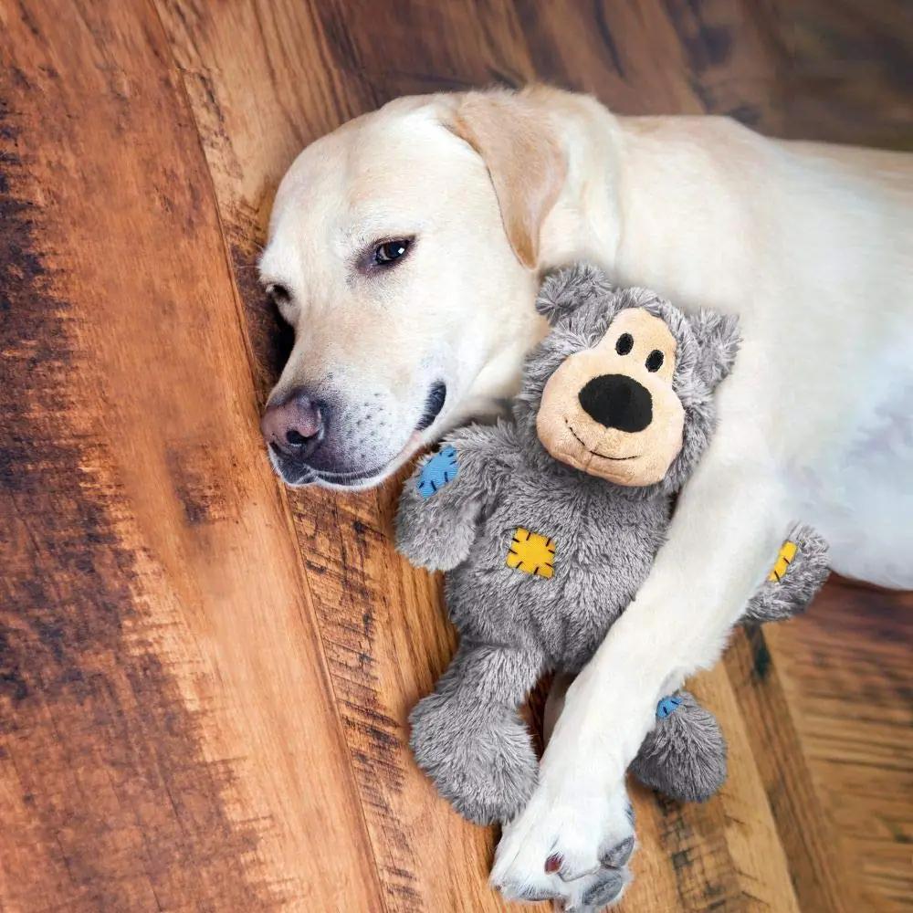 KONG pehme hundile – Wild Knots karu mänguasi 3‑pak – lisavaade