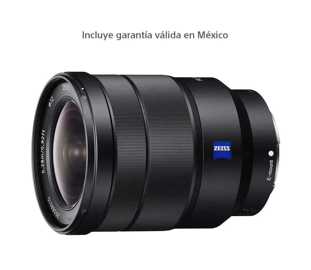 Sony Zeiss 16–35 mm F4 laia nurgaga zoom‑objektiiv fotoks – pakend ja tarvikud