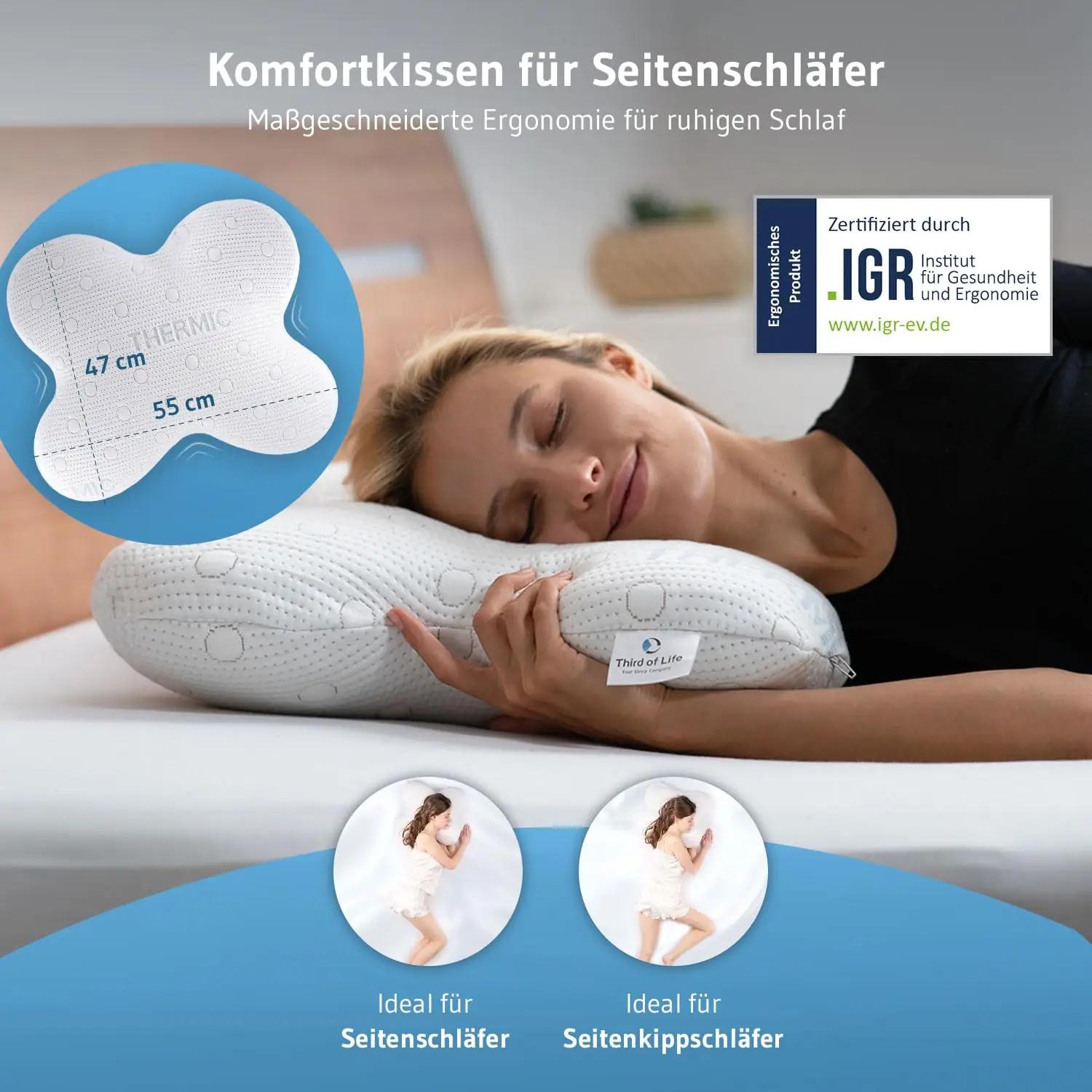 Third of Life ergonoomiline külje-ussipadi – mugav uni – pilt 7