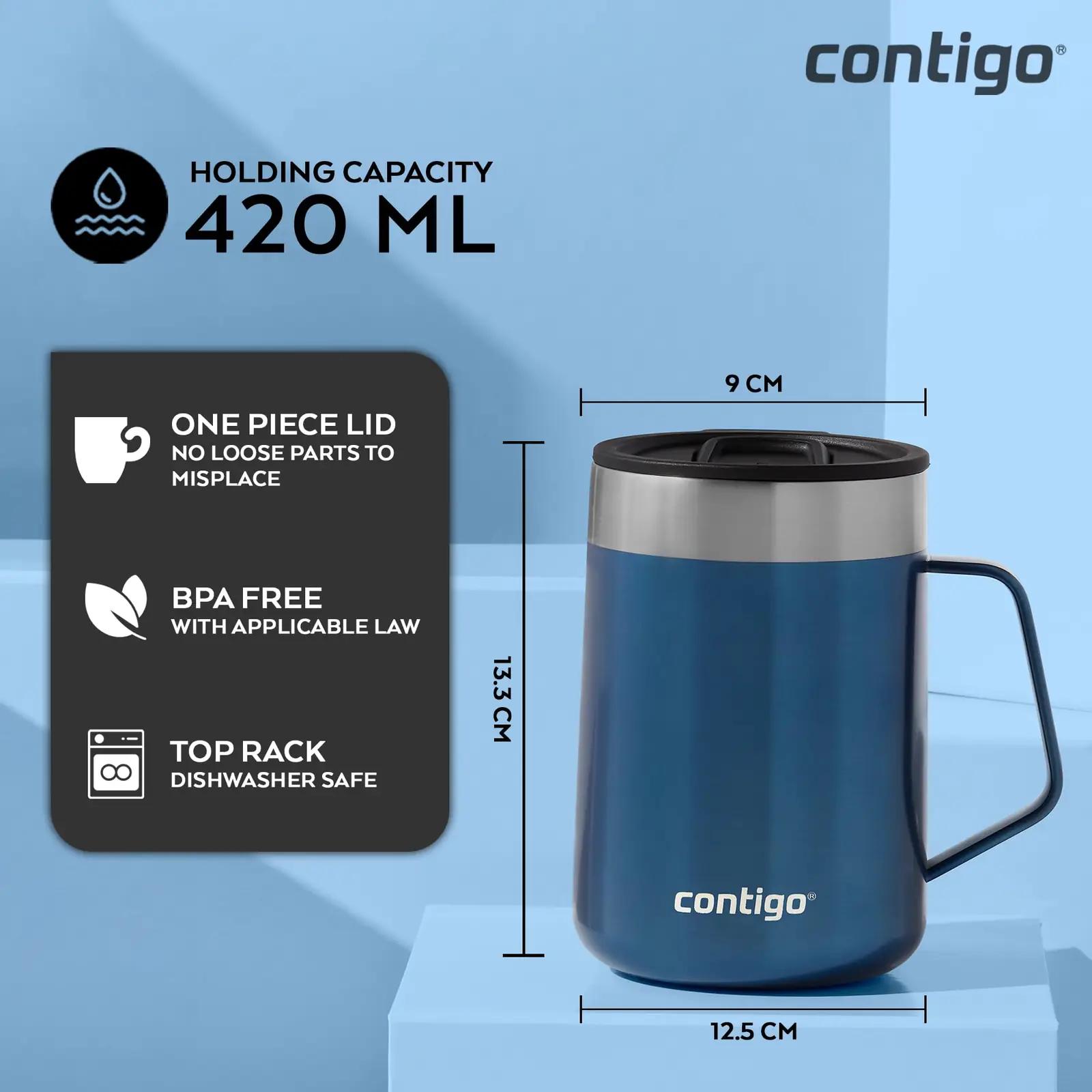 Contigo roostevaba termoskruus kontorisse ja koju, 420 ml – pilt 6
