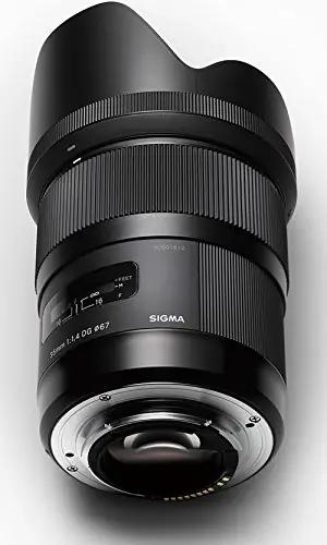 Sigma kvaliteetne 35mm F1,4 Art objektiiv – vastupidav metall – pilt 8