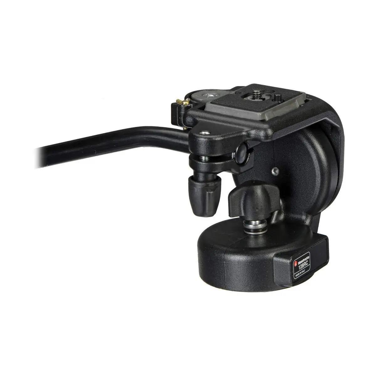 Manfrotto vastupidav alumiiniumist mikrovideo-pea — sujuv – kasutusnäide
