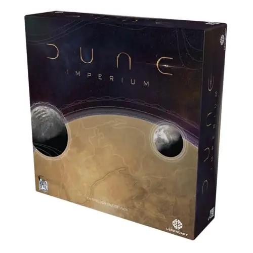 Dire Wolf lauamäng Dune: Imperium – strateegia ja liidrite mäng – pakend ja tarvikud