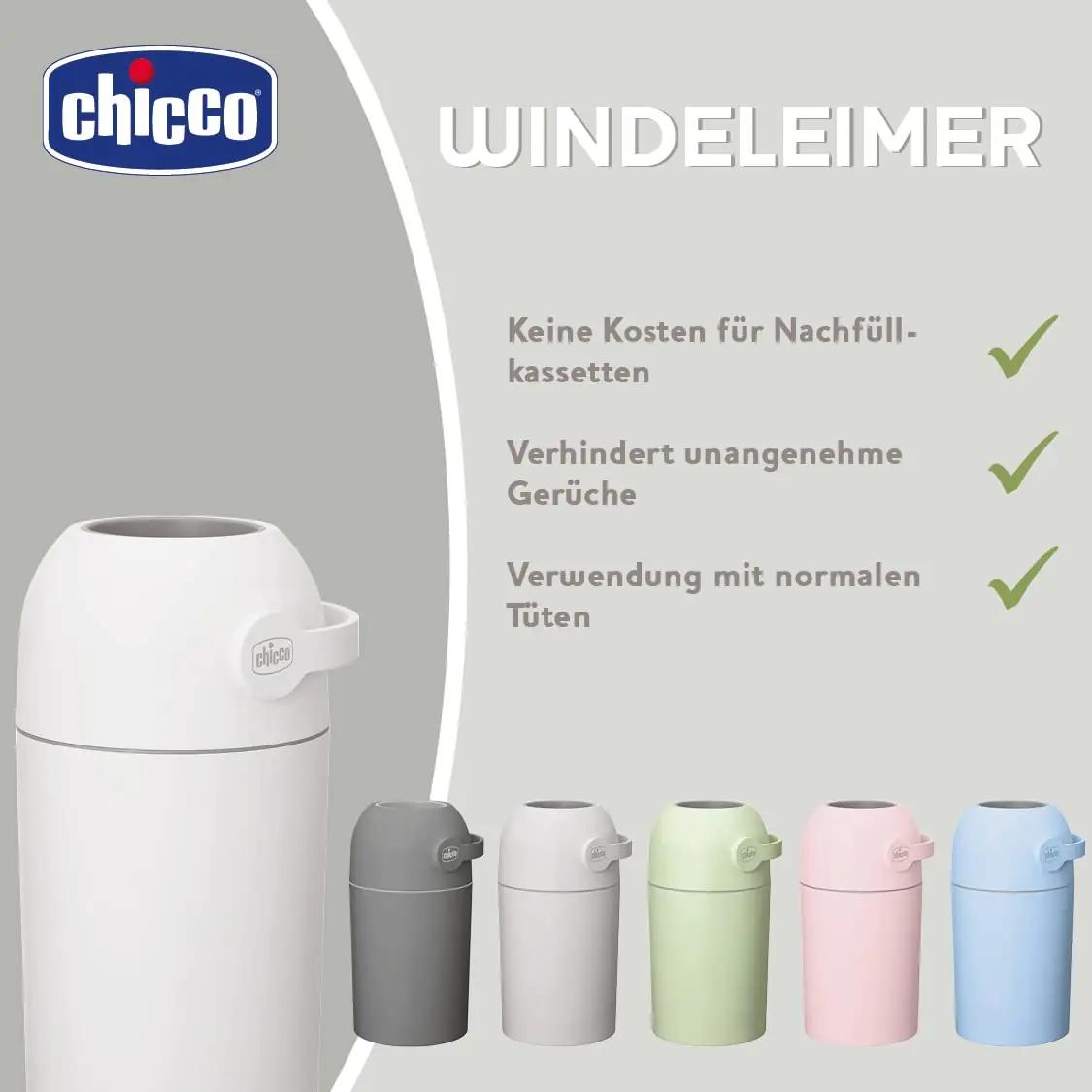 Chicco praktiline beebijäätmete paberikorv — ruumisäästlik ja – pilt 8