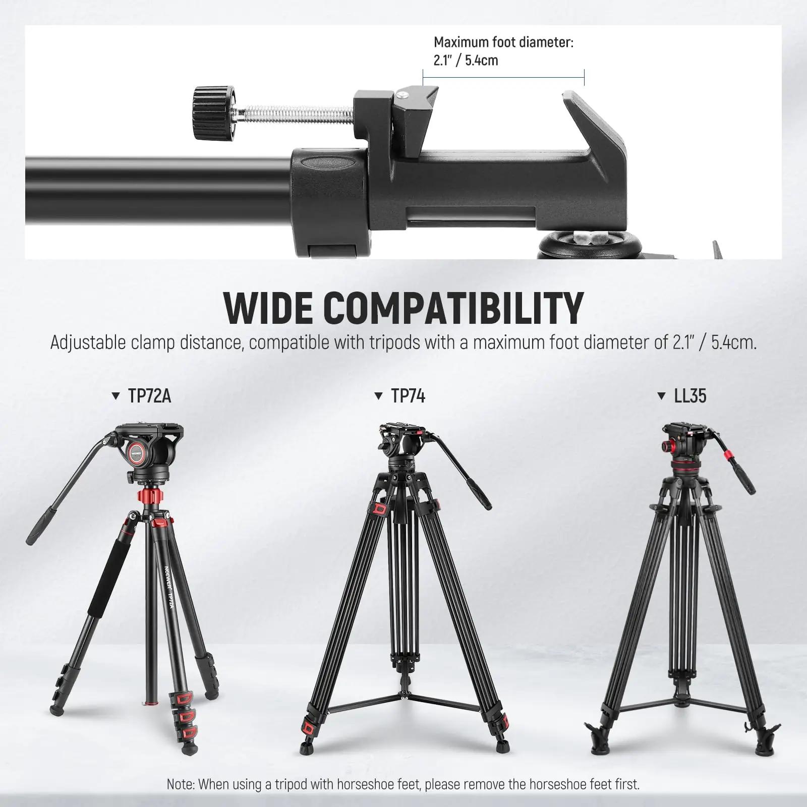 NEEWER tugev metallist statiivirattad – kaasaskantav Dolly NW-600 – pilt 7