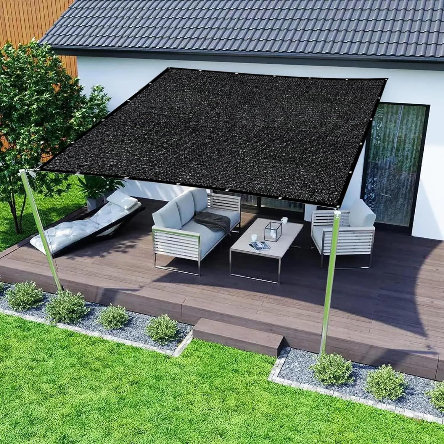 LYQCZ UV-kaitse 95% varjukangas — vastupidav HDPE kate – detailne vaade