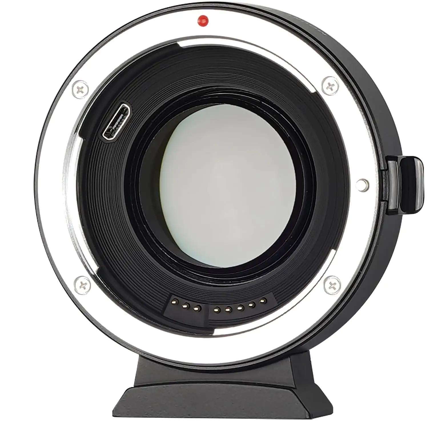 EBYPHAN metallist adapter EF-EOS M2 – Speed‑Booster 0.71x