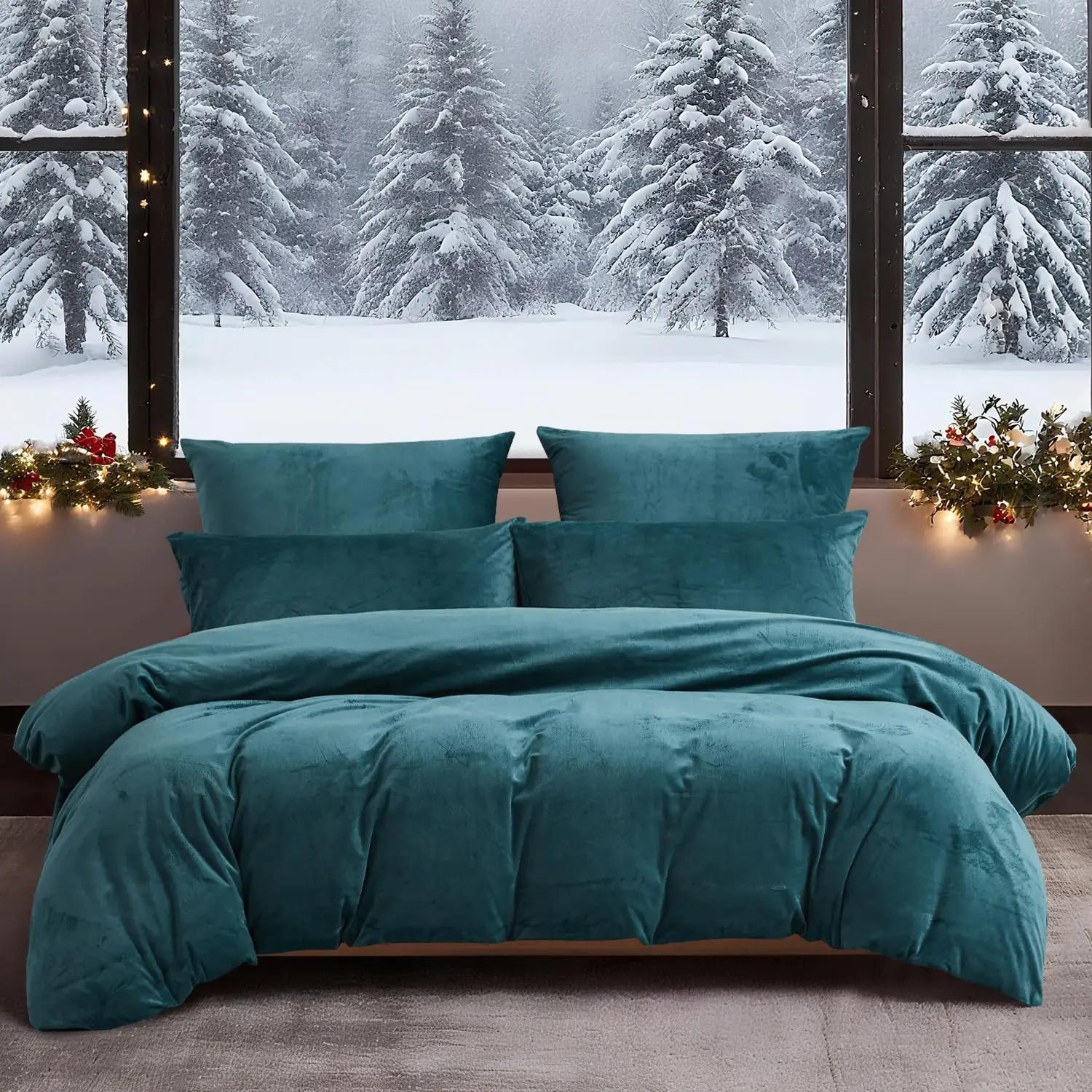 YASMENG pehme flanellvoodipesu 140×200 cm — soe talvekomplekt