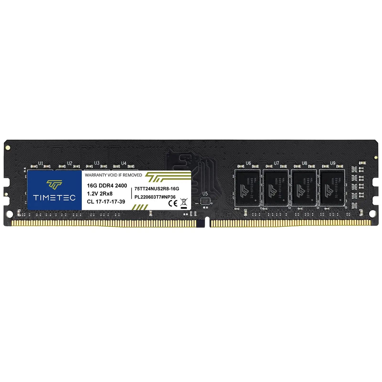 Timetec 16GB DDR4 mälu – kiire ja stabiilne arvutiuuendus