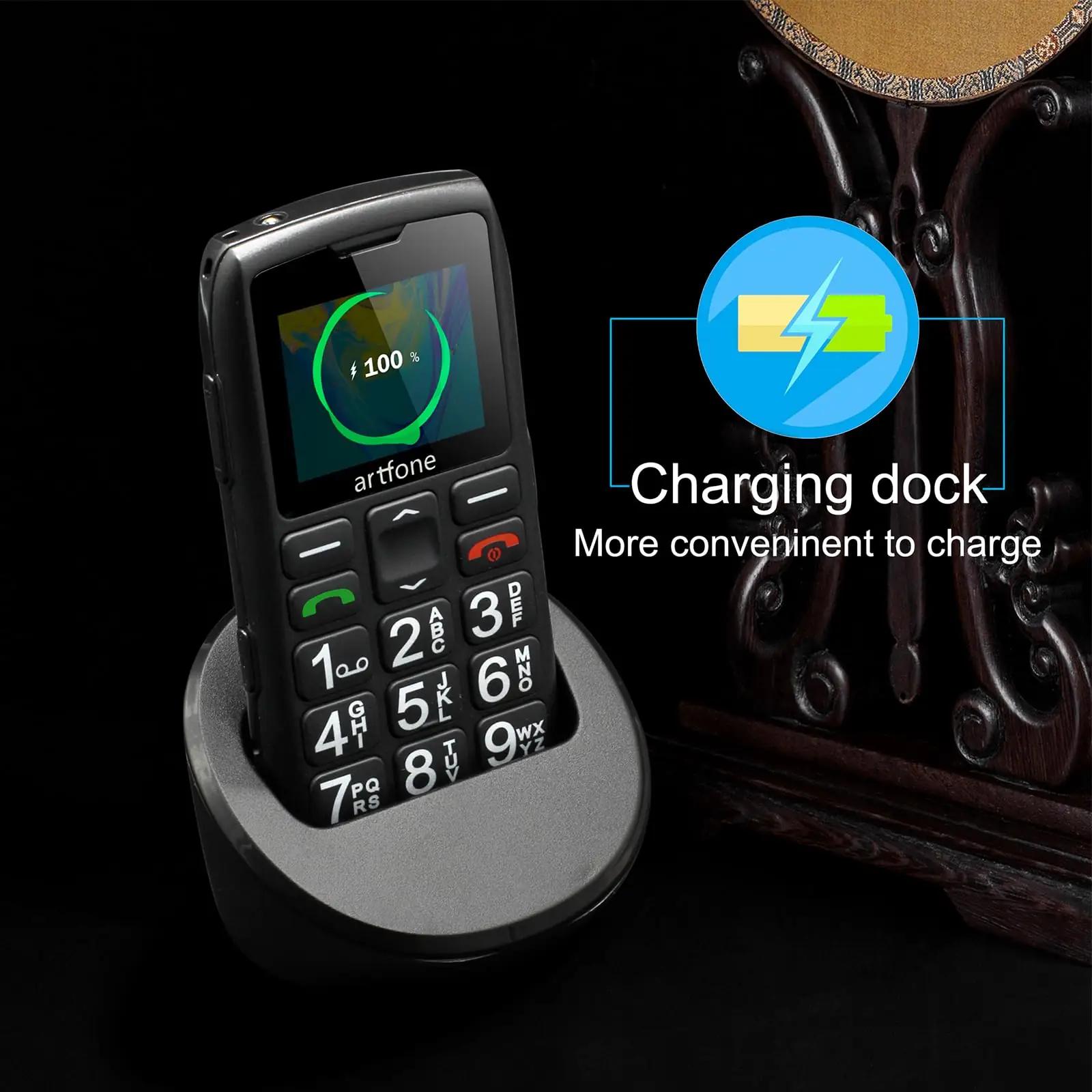 artfone mugav ja lihtne 4G mobiiltelefon eakatele — C1+4G – pilt 8