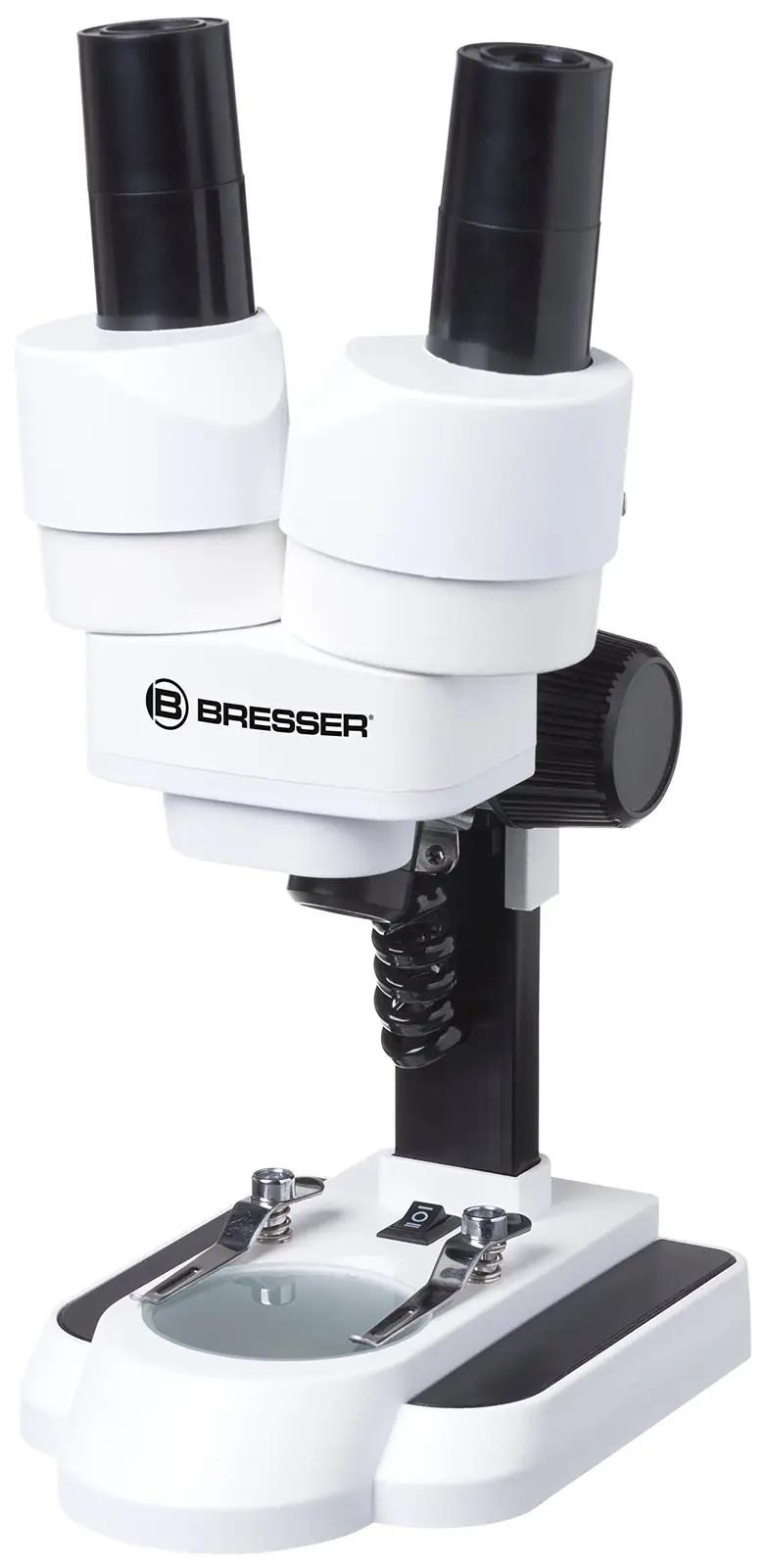 Bresser Junior valge lapse mikroskoop – 20x ja 50x suum