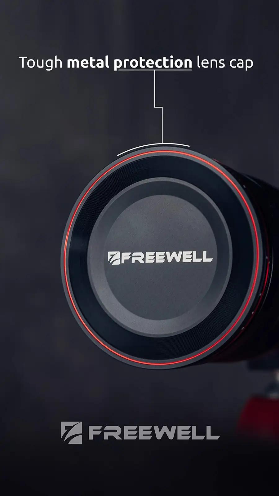 FREEWELL 77 mm optiline ND-filter — reguleeritav 2–5 stopi – kasutusnäide