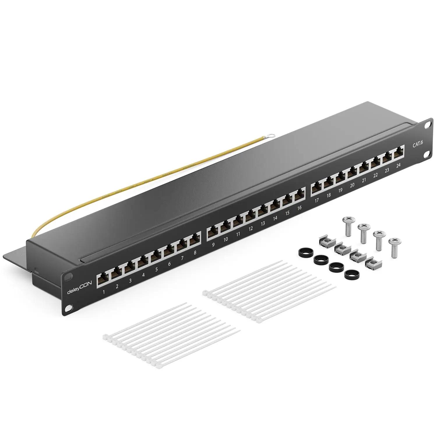 deleyCON MK2270 cat-6-kaablid – detailne lähivaade