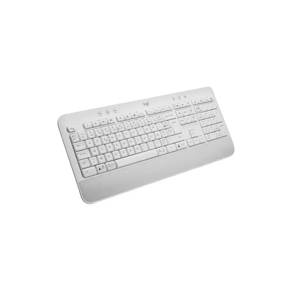 Logitech mugav pehme-touch klaviatuur käetoe ja numbripadjaga