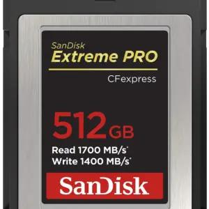 SanDisk SDCFE-512G-GN4NN mälukaardid – toote esivaade