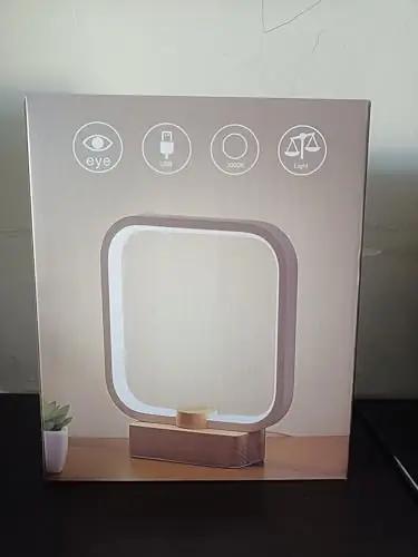 ANLAIBO puidust stiilis LED-laualamp – hämardatav hubasus – pilt 11