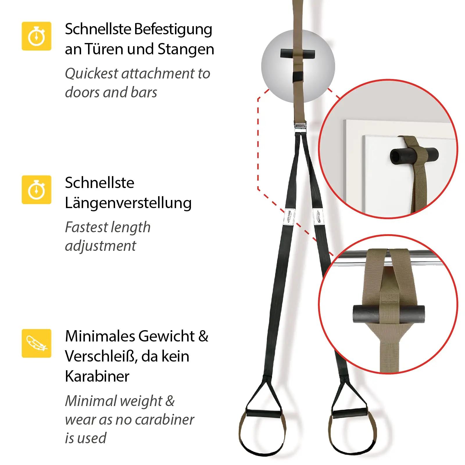 Variosling treeningrihm tugevast polüestrist — taktikaline disain – pakend ja tarvikud