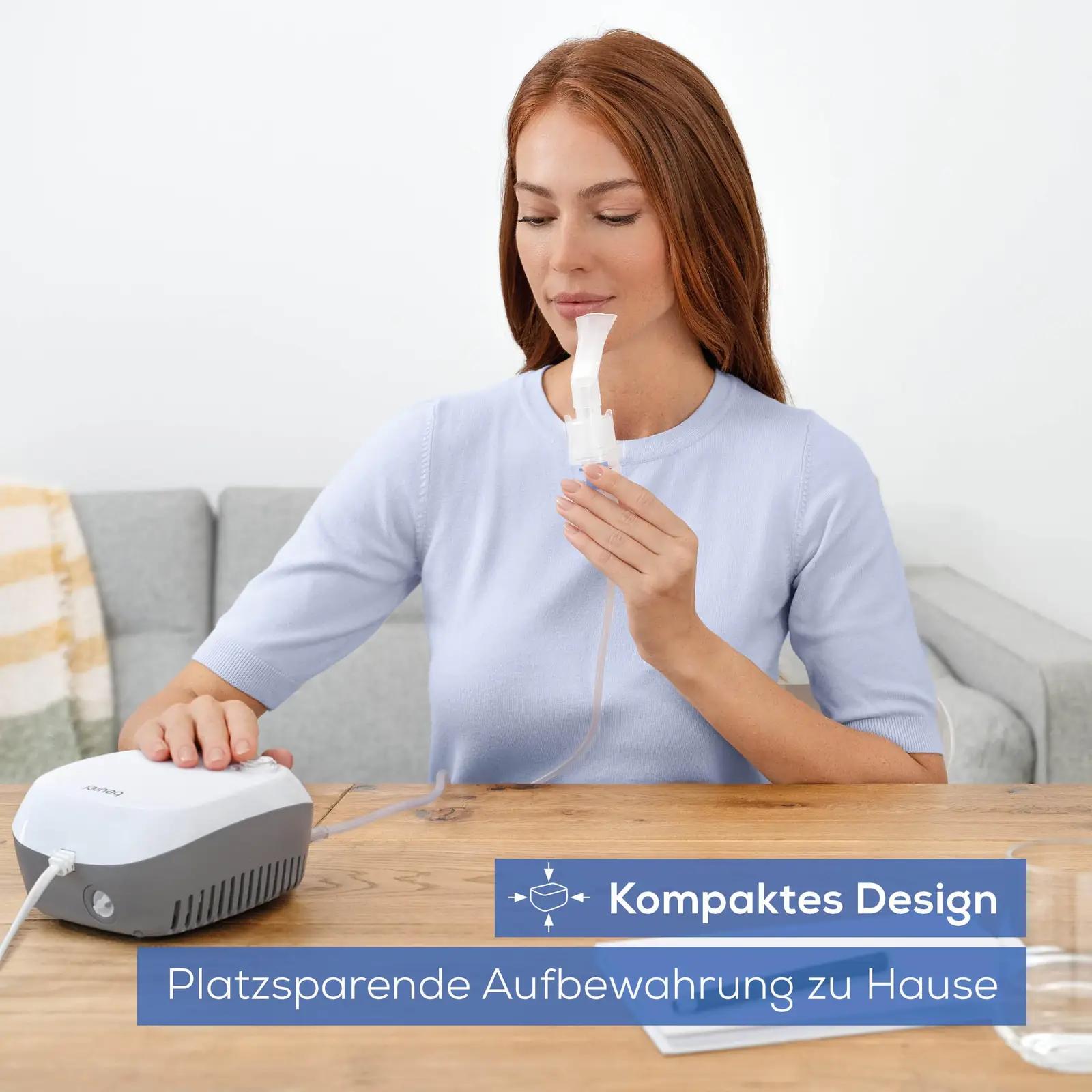 Beurer IH 18 auruinhalatsioonid ja pihustid – detailne lähivaade