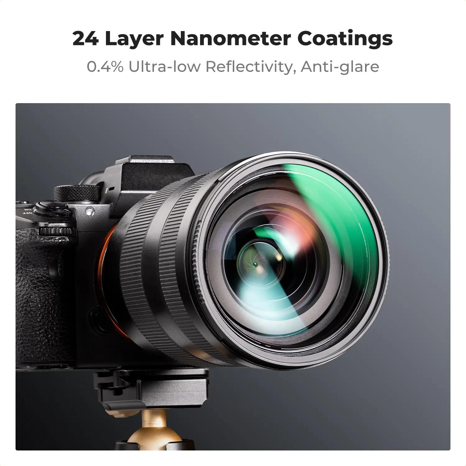 K&F CONCEPT kvaliteetne 67mm polariseeriv filter värvikülluse – lisavaade