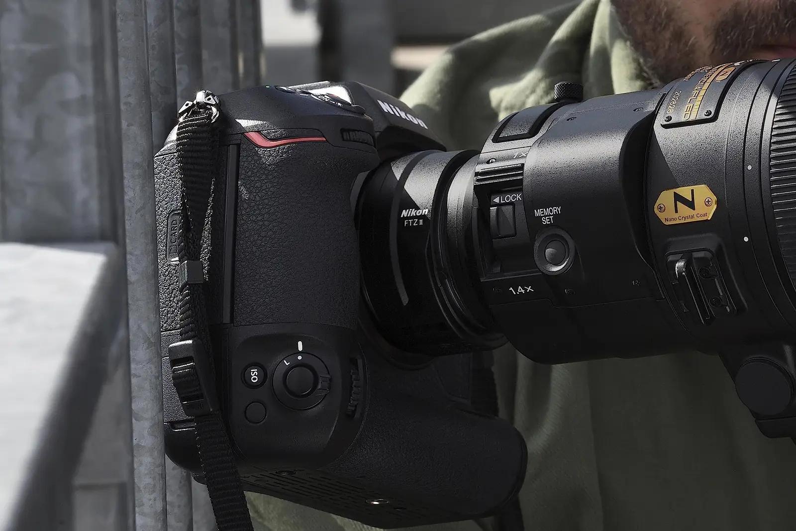 Nikon vastupidav metalladapter FTZ II — F-objektiivid Z-kerega – kasutusnäide