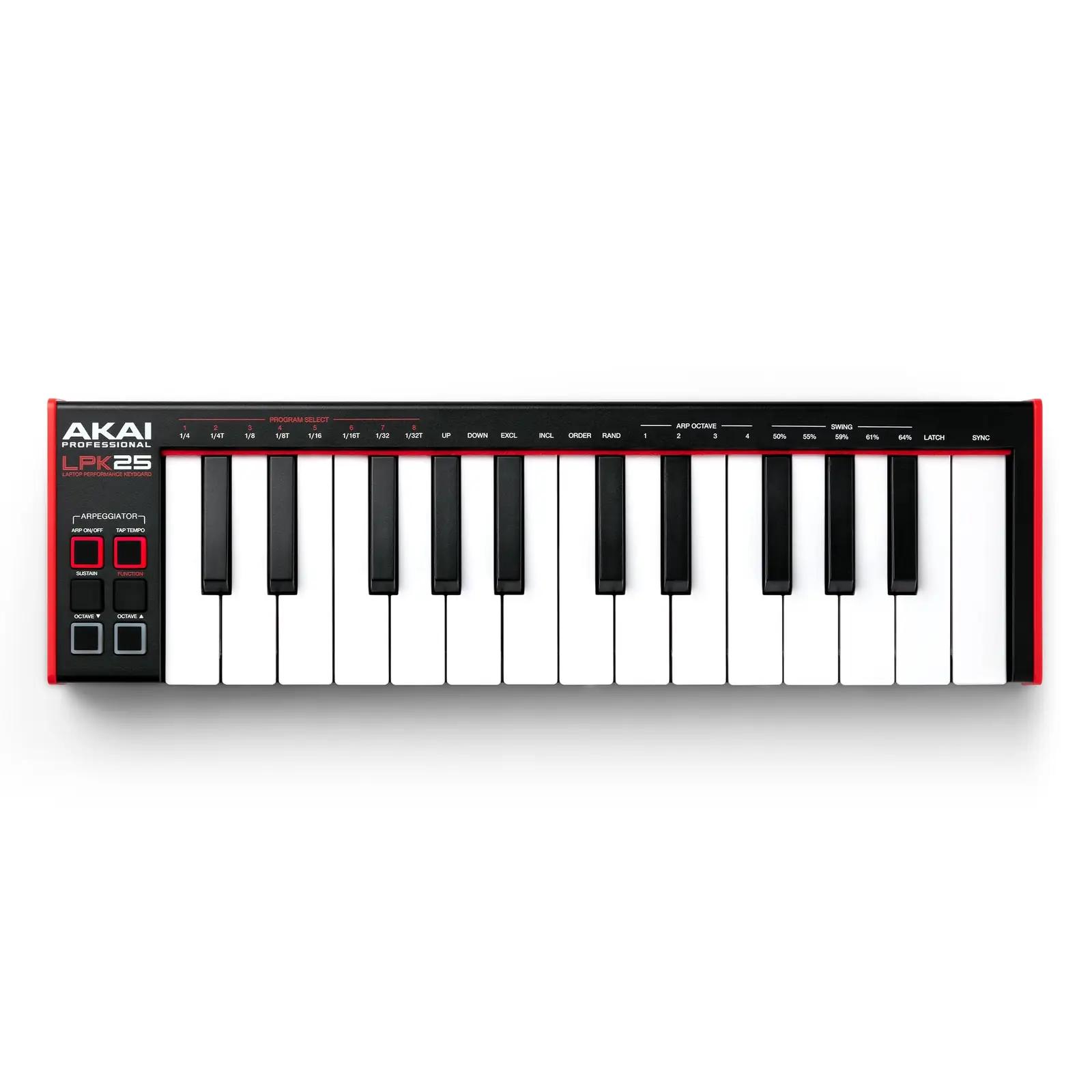 Akai Professional kompaktne USB-MIDI klaver – pilt 9