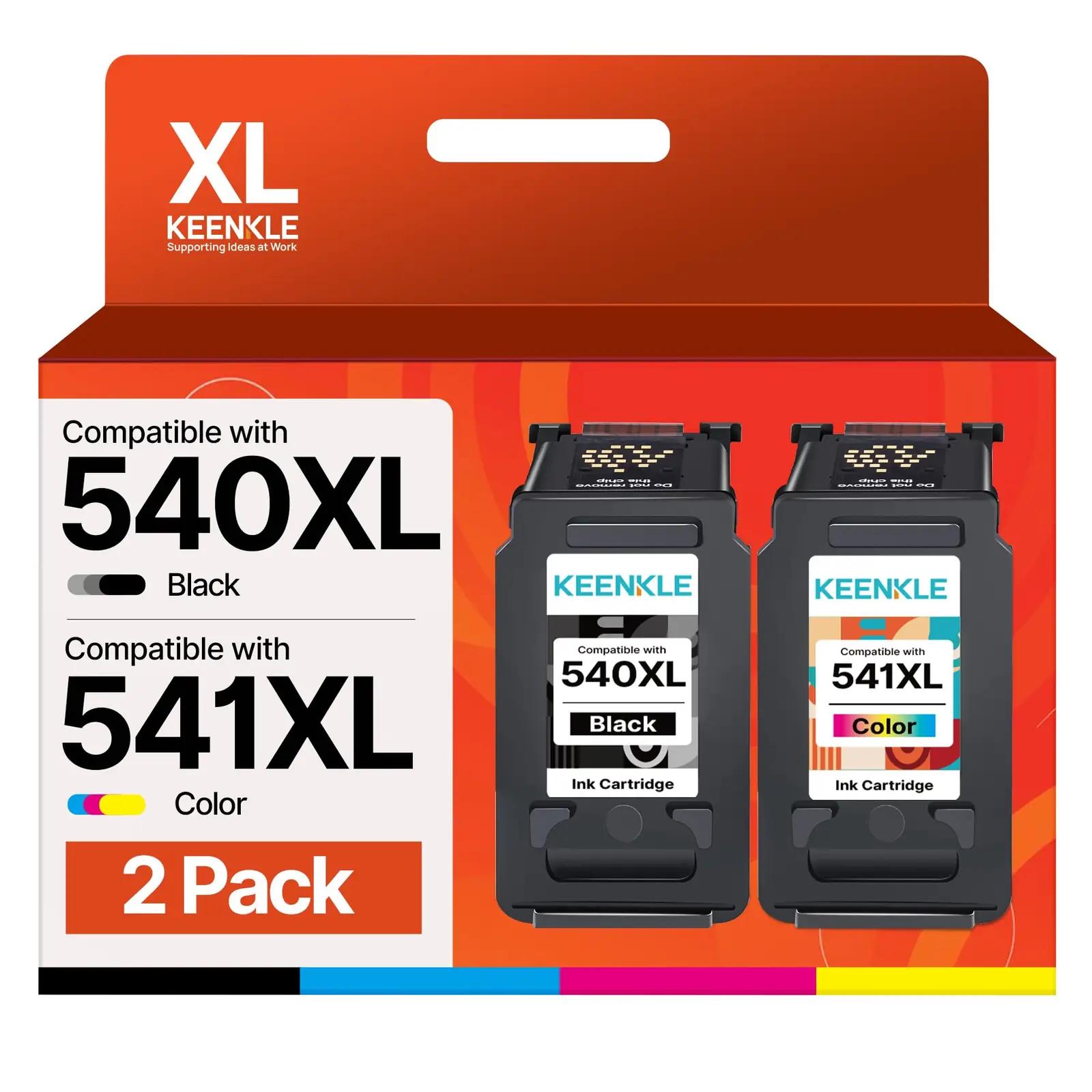KEENKLE druckerpatronen canon 540 541 MG3650 tindikassetid tindiprinteritele
