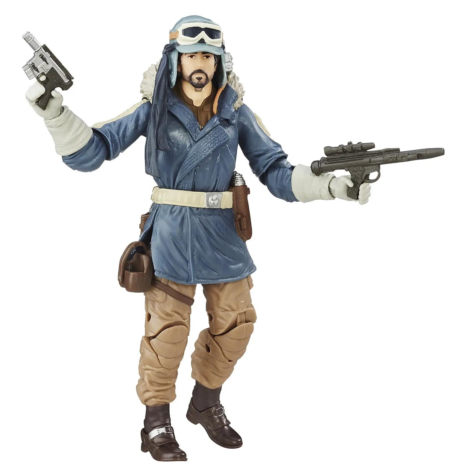 Star Wars Captain Cassian Andor – tugev plastikfiguur kingituseks – detailne vaade