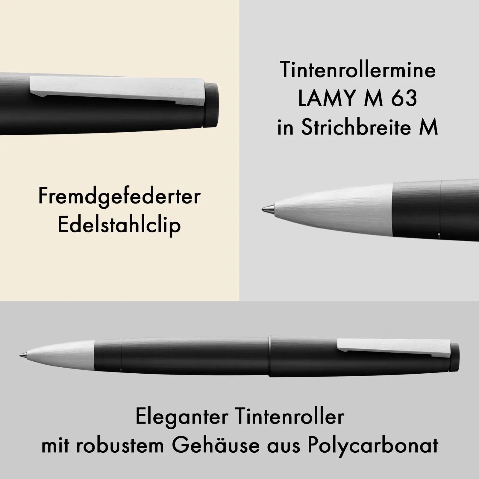 Lamy 1219248 vedeltindiga tindipliiatsid – detailne lähivaade