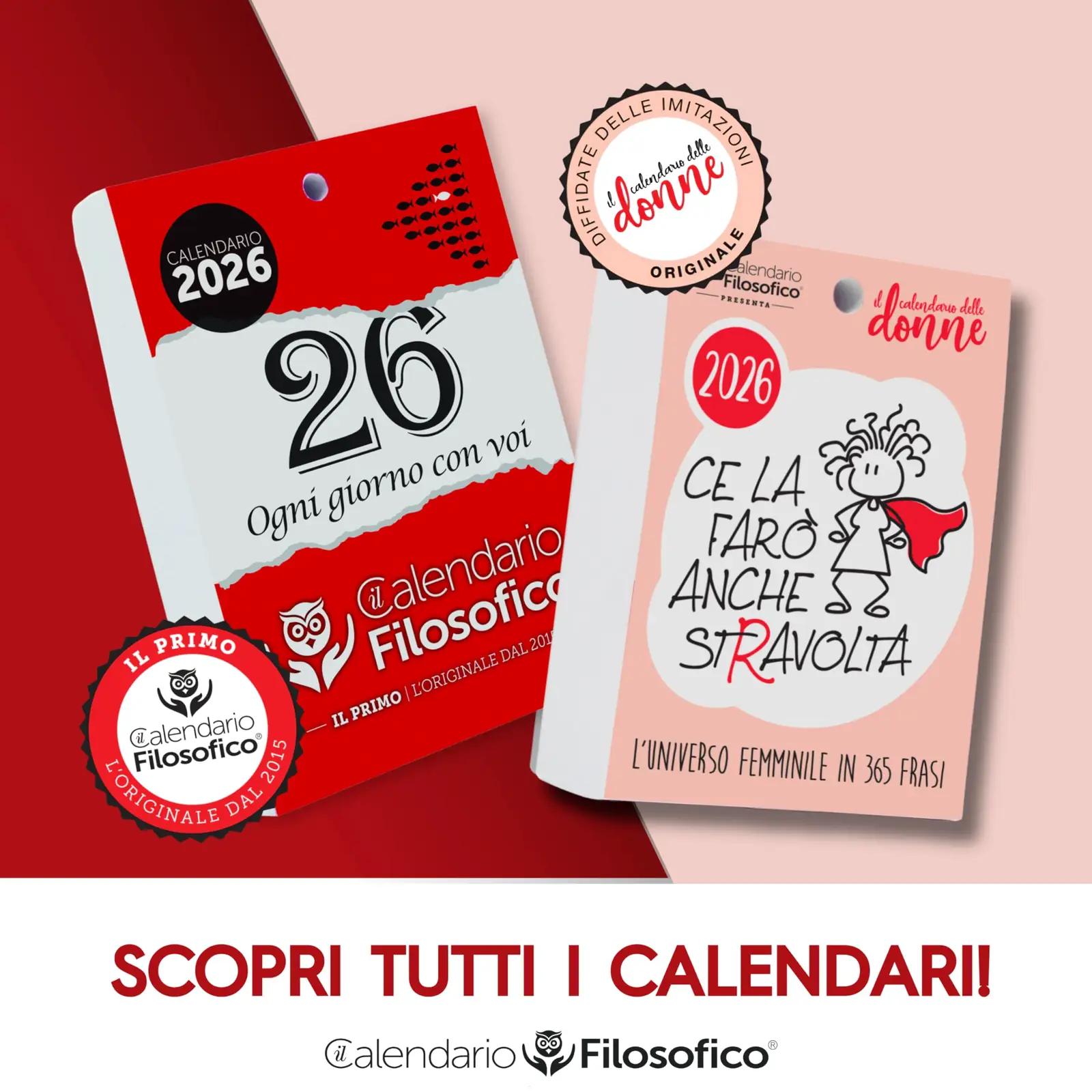 Il Calendario Filosofico laua-kalender 2026 A6 — igapäevane – pilt 7