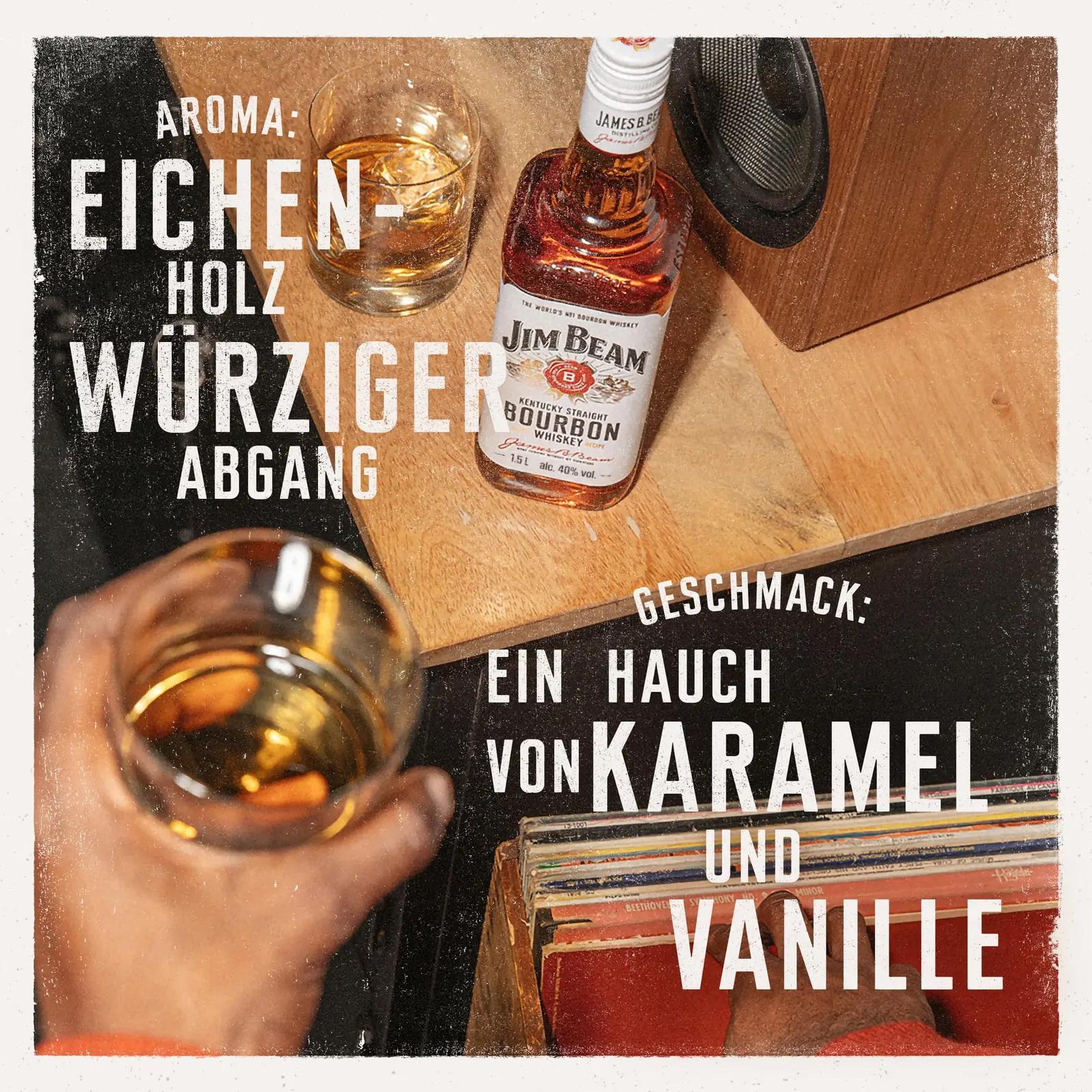 Jim Beam bourbon 1,5 l — pehme maitse ja kinkeks sobiv pudel – kasutusnäide