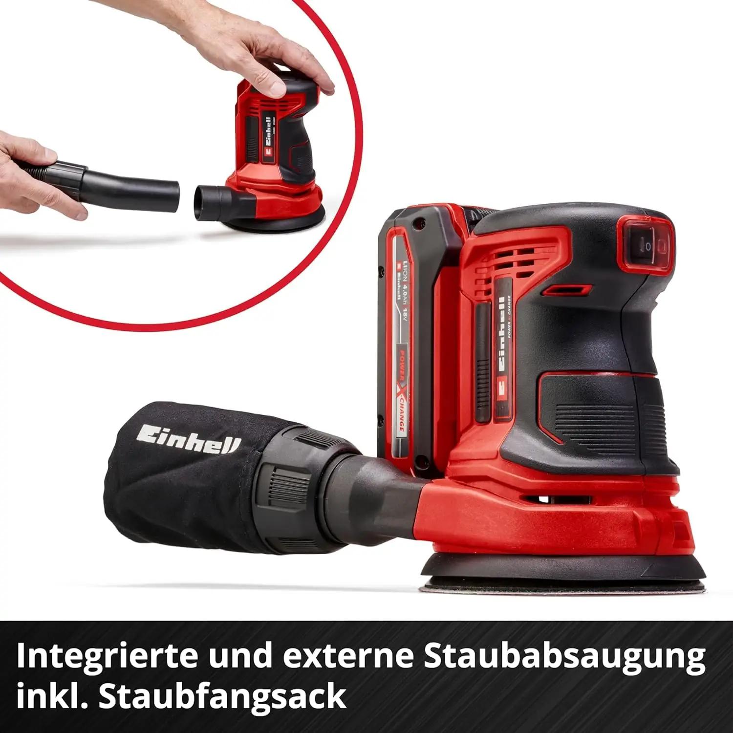 Einhell aku-ekstsentriklihvimismasin – kerge ja paindlik tööriist – pilt 9