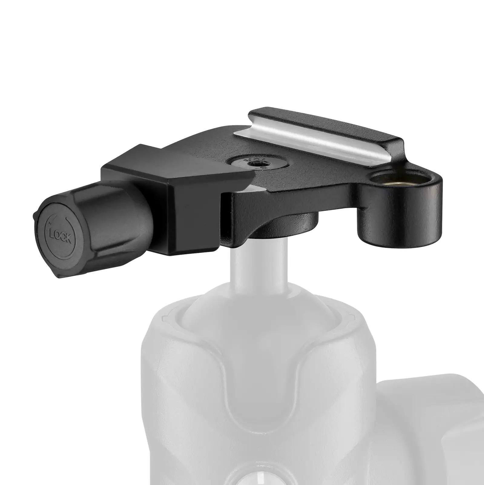 Manfrotto alumiiniumist kiire vahetusplaat – kompaktne ja kerge – detailne vaade