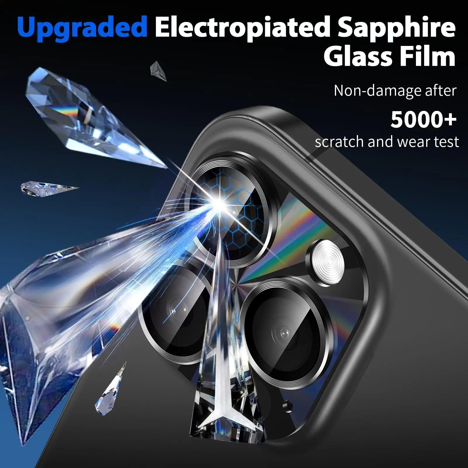 Fewdew metallne kaamerakaitse iPhone 16 Pro/Pro Max – lisavaade